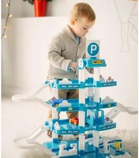 Polesie Parking Aral-2 4-poziomy z samochodami - Tory, garaże, parkingi - miniaturka - grafika 7