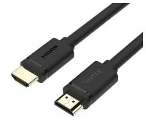 Unitek Przewód BASIC HDMI v1.4 gold 2M Y-C138M Y-C138M - Kable komputerowe i do monitorów - miniaturka - grafika 2