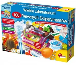 Lisciani Giochi Mały geniusz 57672 LABORATORIUM 100 PIERWSZYCH EKSPERYMENTÓW Lisciani 57672 - Mały naukowiec - miniaturka - grafika 3
