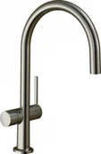 Baterie kuchenne - Hansgrohe 72805800 Talis M54 Jednouchwytowa bateria kuchenna 220 z zaworem odcinającym 1jet - miniaturka - grafika 1