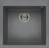 Zlewozmywaki - Elleci Zlewozmywak QUADRA 102 titanium M73 METALTEK LMQ10273 - miniaturka - grafika 1