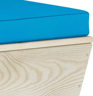 vidaXL Ogrodowa sofa narożna z palet z poduszkami, impregnowany świerk vidaXL - Sofy ogrodowe - miniaturka - grafika 7