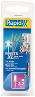 Nitownice - Rapid Nity XL wiertło fi 3 2 x 8 mm 50 szt. 5000659 - miniaturka - grafika 1