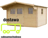 Altany ogrodowe - Megiw Domek ogrodowy GAUDIO BIS z podłogą 366 x 430 cm - miniaturka - grafika 1