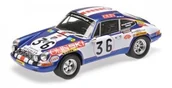 Kolekcjonerskie modele pojazdów - Minichamps Porsche 911 S Ecurie Jean Sage #36 Waldegard/Cheneviere 24h Le Mans 1971 - miniaturka - grafika 1