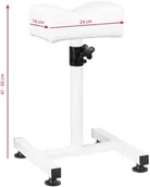 Pozostałe akcesoria kosmetyczne - ACTIVESHOP PODNÓŻEK DO PEDICURE 117 BIAŁY AS_126180 - miniaturka - grafika 1