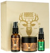 Kosmetyki i akcesoria do pielęgnacji brody - HORDE HORDE Smoky Amber Zestaw do Brody w Skrzynce - miniaturka - grafika 1