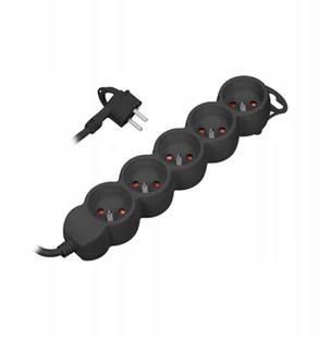 Listwa Zasilająca Przedłużacz 3m 5g Płaska Wtyczka - Listwy zasilające - miniaturka - grafika 2