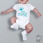 Body dla niemowląt - Mały książę - body dziecięce z nadrukiem - miniaturka - grafika 1