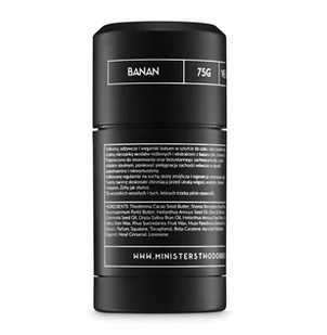 Ministerstwo Dobrego Mydła Balsam Banan sztyft - Balsamy i kremy do ciała - miniaturka - grafika 2