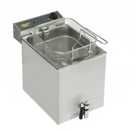 Frytownice gastronomiczne - Stalgast Frytownica elektryczna pojedyncza z kranem 12 l 777333 777333 - miniaturka - grafika 1