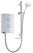 Inne - Mira Showers New Mira Sport Multi-fit Electric Shower 9.0 KW White/chrom 1.1746.009 (10 mm, Mains Cold Only, 40 AMP) by Mira showers 1.1746.009 - miniaturka - grafika 1