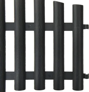 vidaxl Obrzeża trawnikowe, 17 szt., antracytowe, 10 m, PP! 314682 - Ogrodzenia - miniaturka - grafika 6