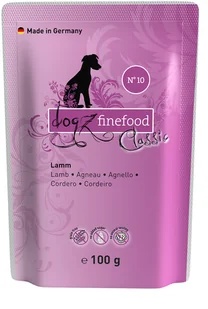 Dogz Finefood N.10 Jagnięcina Saszetka 100G - Mokra karma dla psów Dogz Finefood N.10 Jagnięcina Saszetka 100G - Mokra karma dla psów - miniaturka - grafika 2