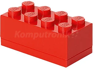 Lego Minipudełko klocek 8 Czerwony - Pojemniki na zabawki - miniaturka - grafika 2