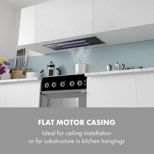 Klarstein High Line 90 Czarny (CGCH3-Highline-90) - Okapy kuchenne - miniaturka - grafika 5