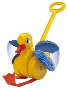 QUARCETTI QUARCETTI Kaczka Flap do pchania 040-4180) 040-4180 - Pchacze - miniaturka - grafika 2