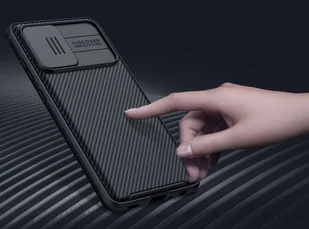 Nillkin Etui obudowa CamShield Pro do Samsung Galaxy A72 4G 5G Black 9862X1 - Etui i futerały do telefonów - miniaturka - grafika 5