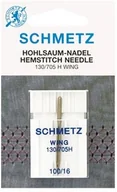 Akcesoria i części do maszyn do szycia - Schmetz Igła ze skrzydełkiem do mereżki, 1x100 - miniaturka - grafika 1
