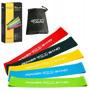 Zestaw Gum Taśm Do Ćwiczeń Mini Band Gumy Fitness - Gumy, taśmy, ekspandery Zestaw Gum Taśm Do Ćwiczeń Mini Band Gumy Fitness - Gumy, taśmy, ekspandery - miniaturka - grafika 6