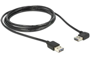 Delock Kabel USB A - A 1.00m 90 Easy USB 83464 - Kable USB - miniaturka - grafika 3