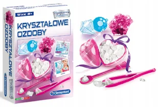 Clementoni Naukowa zabawa Zestaw naukowy Kryształowe ozdoby - Mały naukowiec - miniaturka - grafika 4