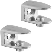 Meble modułowe i akcesoria - BALLU Wspornik półki szklanej MC-J123 2 SZT. BALLU - miniaturka - grafika 1