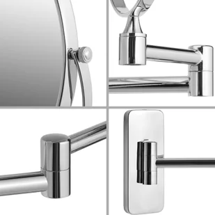 tectake Lusterko do makijażu z powiększeniem - 5 x 402642 - Lusterka do makijażu - miniaturka - grafika 8