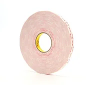 Taśmy klejące - 3M VHB 4932-P, 12 mm x 33 m, biały dwustronna taśma klejąca akrylowa, 0,64 mm - miniaturka - grafika 1