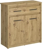 Komody - Meblo Dom AYSON komoda 2d1s dąb artisan - miniaturka - grafika 1