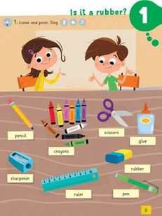 Wydawnictwo MAC Be Happy! Podręcznik język angielski z płytą CD. Klasa 1 881823 - Książki do nauki języka angielskiego - miniaturka - grafika 5