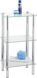 Wenko Półka szklana JAGO na przybory akcesoria łazienkowa 3 poziomy B003IX0BDM - Półki łazienkowe - miniaturka - grafika 2