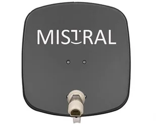 MISTRAL Antena satelitarna Mistral MI-SAT45 parabola 45cm MI-SAT45 - Anteny satelitarne - miniaturka - grafika 2