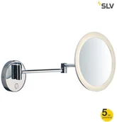 Lampy ścienne - Spotline SLV MAGANDA WL wewnętrzna oprawa ścienna LED chrom przełącznik CCT 2700/3000/4000 K 1004971 - miniaturka - grafika 1