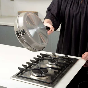 NAVA Patelnia DWUSTRONNA podwójna do naleśników omletów 25 cm 10-103-107 - Patelnie - miniaturka - grafika 7