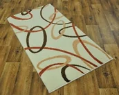 Dywany - DYWAN AKRYLOWY DIANA 80x150cm KREM 100% AKRYL GĘSTE RUNO - miniaturka - grafika 1