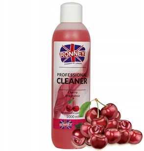 Ronney Cleaner Cherry płyn do paznokci 1l - Sztuczne paznokcie i akcesoria - miniaturka - grafika 3