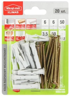 WKRĘT-MET Kołek 6X60MM - Kołki - miniaturka - grafika 8