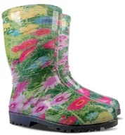 Kalosze męskie - Demar Kalosze RAINNY PRINT E 0054E - miniaturka - grafika 1