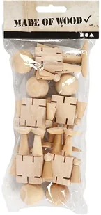 Creativ Drewniany ludzik 7,5cm 512911 - Decoupage - miniaturka - grafika 5