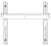 Uchwyty do telewizora - Nec uchwyt ścienny Slim Portrait 32, , -52, , - miniaturka - grafika 1