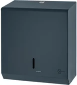 Dozowniki papieru i mydła dla firm - Dozownik na ręczniki papierowe Grafitowy Podajnik na ręczniki papierowe GRA93A - miniaturka - grafika 1