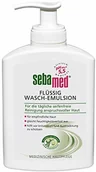 Kosmetyki do kąpieli - SEBAMED Sebamed płynna emulsja do mycia oliwka w dozowniku 200 ml - miniaturka - grafika 1