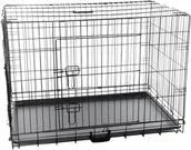 Łóżeczka i kojce - Metalowa klatka kennelowa dla psa 60x44x51 cm - miniaturka - grafika 1
