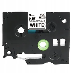 Brother strefadrukarek.pl Taśma TZe-NFX221 nylon mocny klej 9mm x 5m biała czarny nadruk - zamiennik | OSZCZĘDZAJ DO 80% - ZADZWOŃ! PROMOCJA! TZe-NFX221 - Etykiety do drukarek - miniaturka - grafika 4