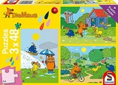Puzzle - Schmidt Spiele Puzzle 56213 - Mysz Wiele radości, 3 x 48 części - miniaturka - grafika 1
