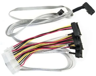 Adaptec kabel ACK-I-HDmSAS-4SAS-SB 0,8M (2280100-R) - Kable komputerowe i do monitorów - miniaturka - grafika 3