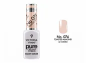 Lakiery hybrydowe - VICTORIA VYNN VICTORIA VYNN Kremowy Lakier Hybrydowy PURE kolor: 074 TOASTED ALMOND 8ML VIC000068 - miniaturka - grafika 1