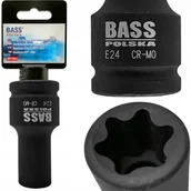 Nasadki do elektronarzędzi - Nasadka Udarowa Długa 3/4'' Torx E24 Gwiazdka Bass - miniaturka - grafika 1