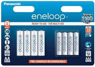 Panasonic Eneloop Combipack 1x4 Mignon AA + 1x4 Micro AAA BK-KJMCCE44E - Ładowarki i akumulatory - miniaturka - grafika 4